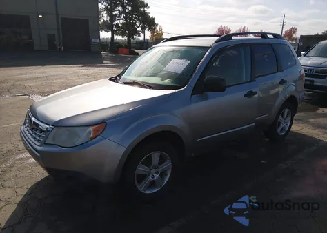 2011 Subaru Forester 2.5X from USA, damaged, VIN JF2SHABC0BH734187